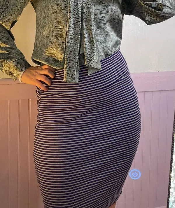 LuLaRoe High-Wasted Pencil Skirt Vintage retro Vibes - Image 3