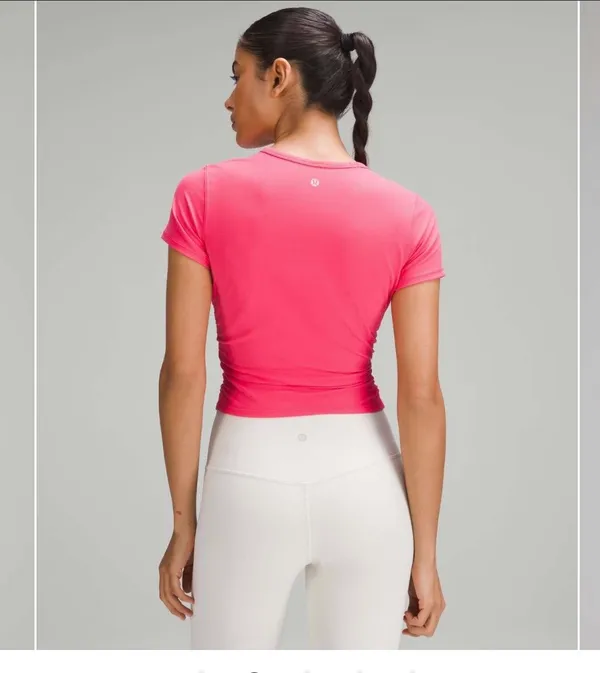 Lululemon All It Takes Short-Sleeve Shirt Nulu Lip Gloss - Image 2