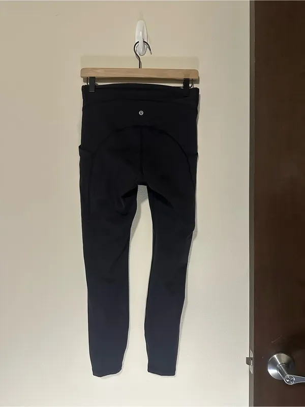 Lululemon Power Thru High Rise Tight 25" Black style W5CVIS size 8 - Image 8