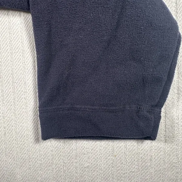LANDS' END WOMEN'S BLACK PULLOVER FLEECE 1/4 ZIP CLOSURE SZ XL - Image 14