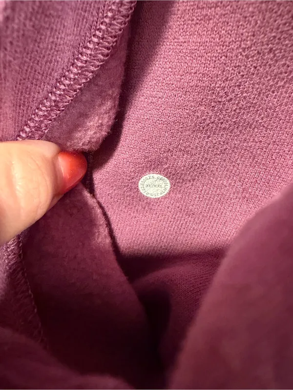 Purple Lululemon funnel neck Half-Zip Pullover Sweatshirt - Image 2