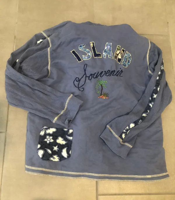 Florida Sweatshirt Blue Size L - Image 2