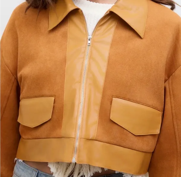 Cider Suede Retro Jacket Large  - Image 2
