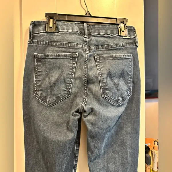 Mother Denim - High Waisted Looker Jeans - Image 7