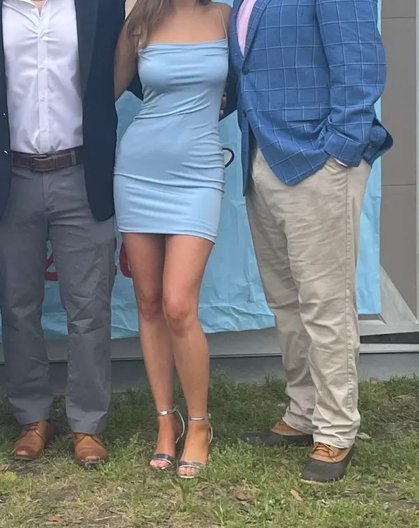 Bodycon Blue Dress - Image 4