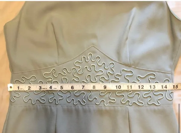 Vintage 90s Formal Maxi Dress - Image 6