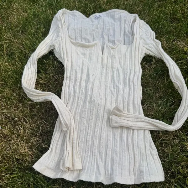 Reformation // Delancey Knit Top in Ivory - Image 2