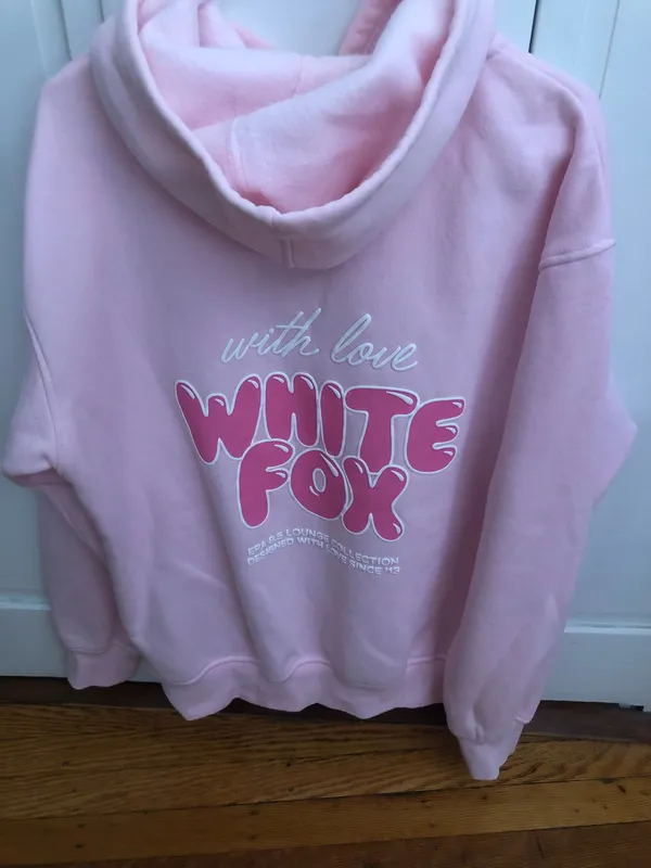 White Fox Hoodie - Image 4