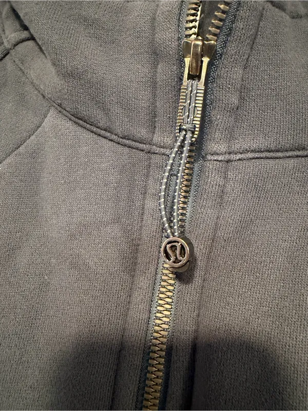 Lululemon Navy Scuba Zip-Up Hoodie Jacket - Image 3