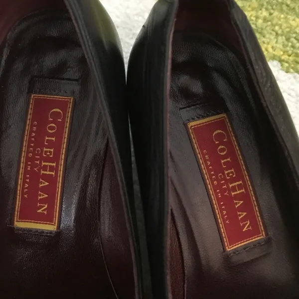 Cole Haan City black leather low heeled loafers 7B - Image 8