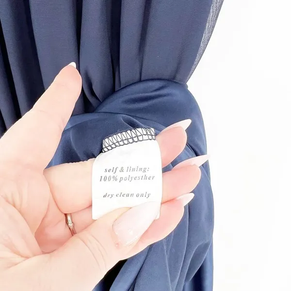Birdy Grey Lianna Bridesmaid Dress Women's Size S Blue Formal‎ Occasion - Image 9