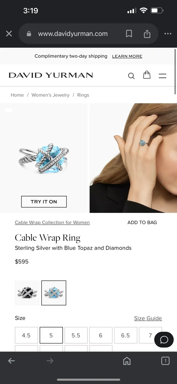 David Yurman Ring - Image 2