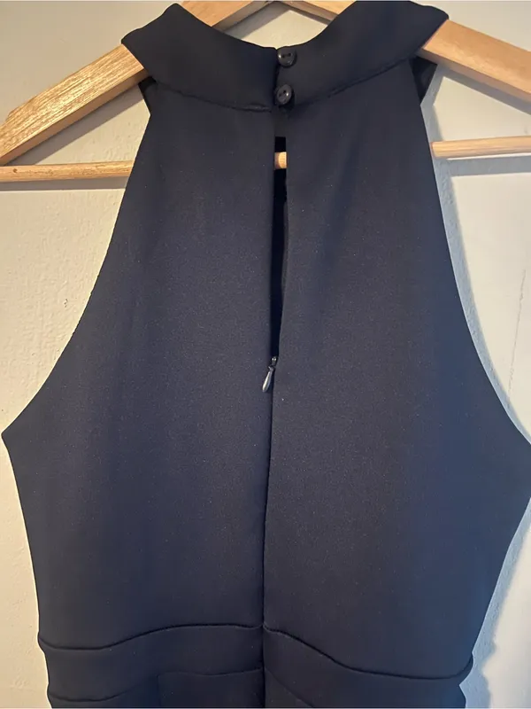 Enfocus Studio Navy One-Shoulder Sheath Dress - Image 6