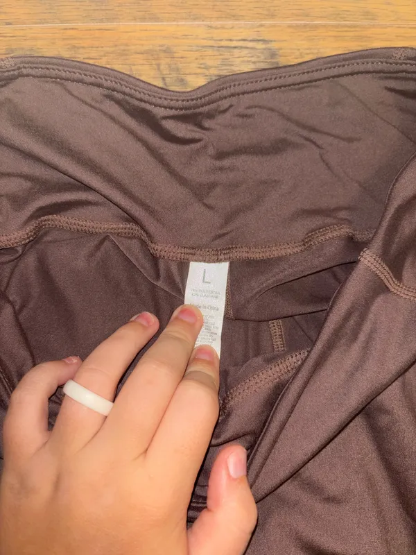 Brown leggings Size L - Image 2