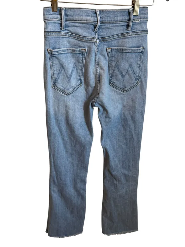 Mother - The Hustler Ankle Fray Jeans in High-Life 26 - Image 3