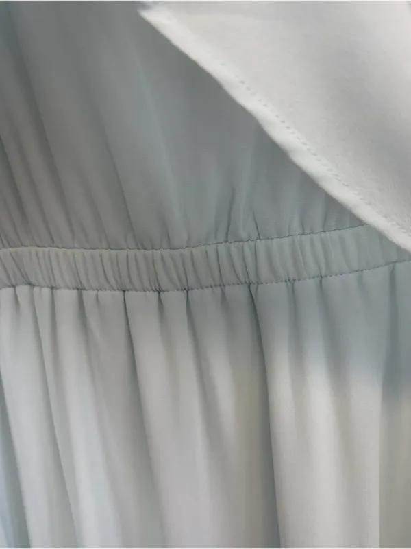 Show Me Your MuMu Light Blue Ruffle Maxi Dress - Image 6
