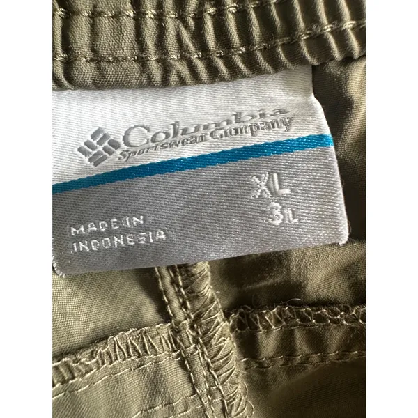 Columbia Sandy River Cargo Shorts Womens XL Sage Green Hiking Outdoor AL4573 - Image 4