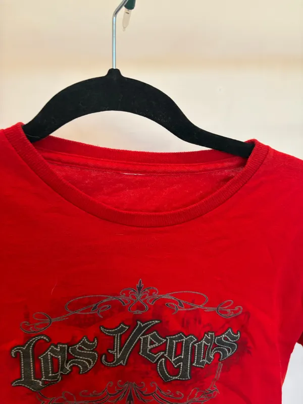 red vintage baby tee Size XS - Image 2