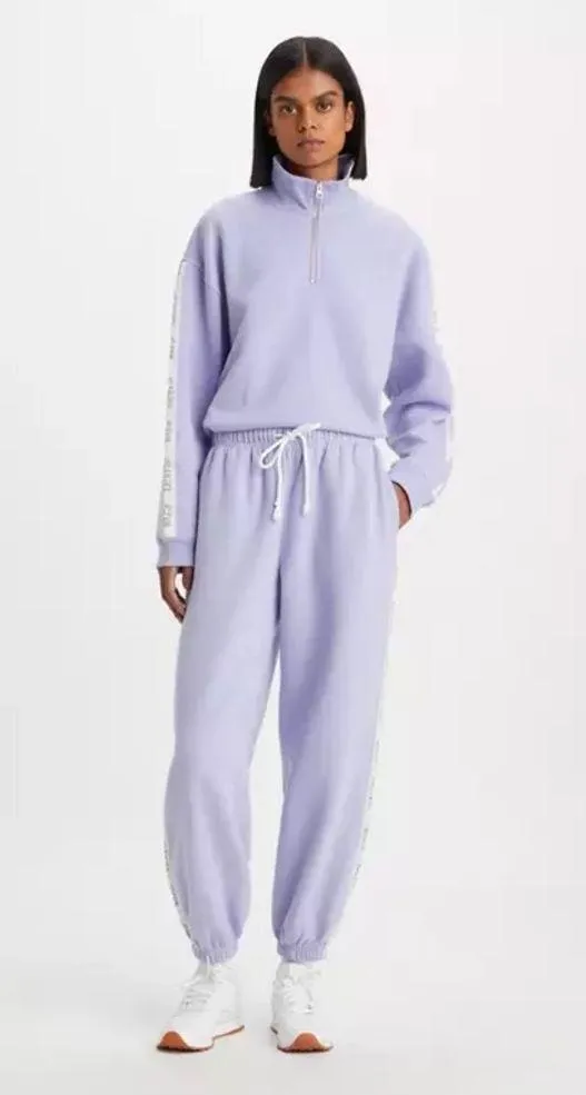 NWT Levi's Graphic Minimal Taping Laundry Sweat Pants Lilac XXL - Image 4
