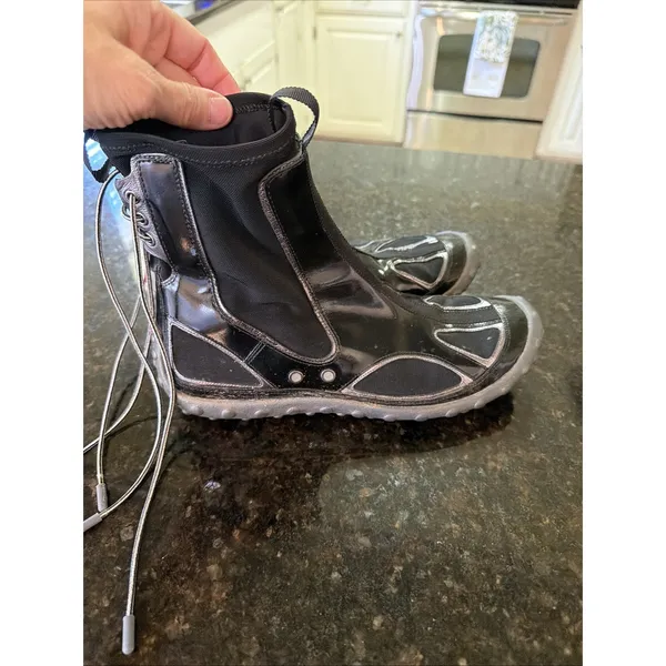 VTG Nike Lab G Series Black Technical Water Resistant Boot D18283 Goth Collab - Image 4