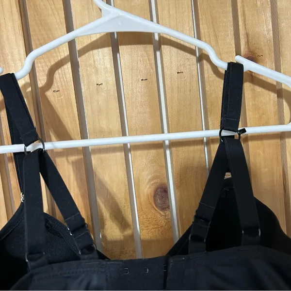 Elomi Bijou Flirt Underwire Banded Molded Cage Bra Black Size 34K - Image 8