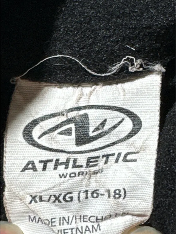 Athletic Works XL Black Soot Half-Zip Performance Pullover - Image 2