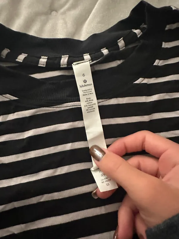 Lululemon All Yours Crop Tee - Image 2