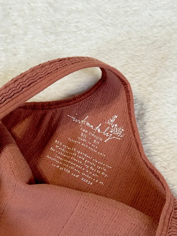 Intimately Free People Burnt Orange Halter Tank Top XS/S - Image 4