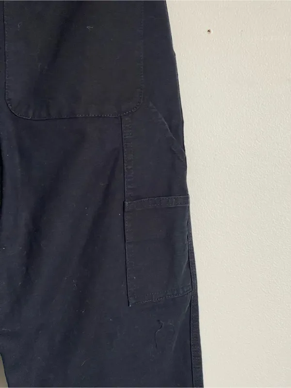 TNA | Black Cargo Utility Pocket Straight Leg Chino Pants Sz 0 - Image 8