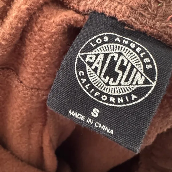 PacSun Brown 2 Tone Colorblock Lounge‎ Sweat Pants Joggers - Image 5