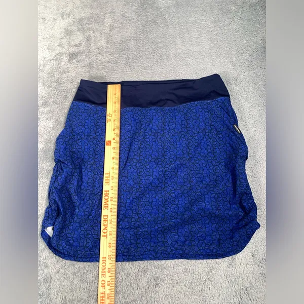 Patagonia Blue Patterned skort medium - Image 10