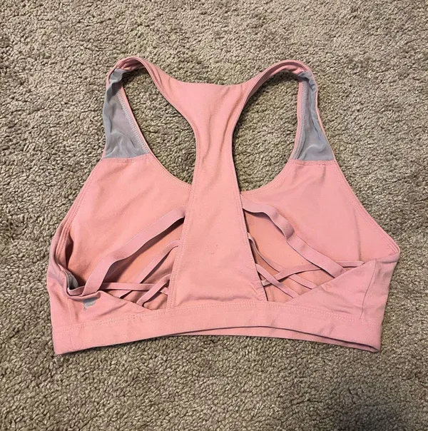Pink sports bra Size M - Image 2