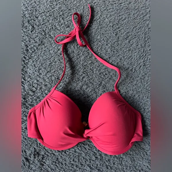 Victorias Secret Bikini- M bottoms, 34D halter tie top - Image 4