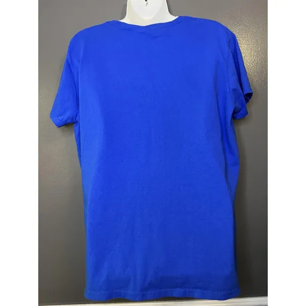 New York Mets Shirt Womens XL Blue MLB Baseball 60 Years Anniversary Gildan Tee - Image 7
