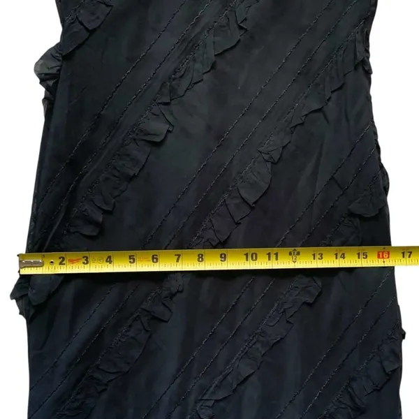 Princess Polly Lars Maxi Dress Womens 4 Black Ruffle Tiered Whimsigoth Grunge - Image 10