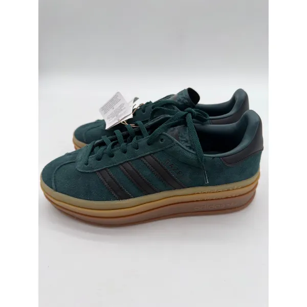 Adidas Gazelle Bold Aurora Ivy Gum Brown Platform Skater Suede Low Sneakers 7 - Image 5