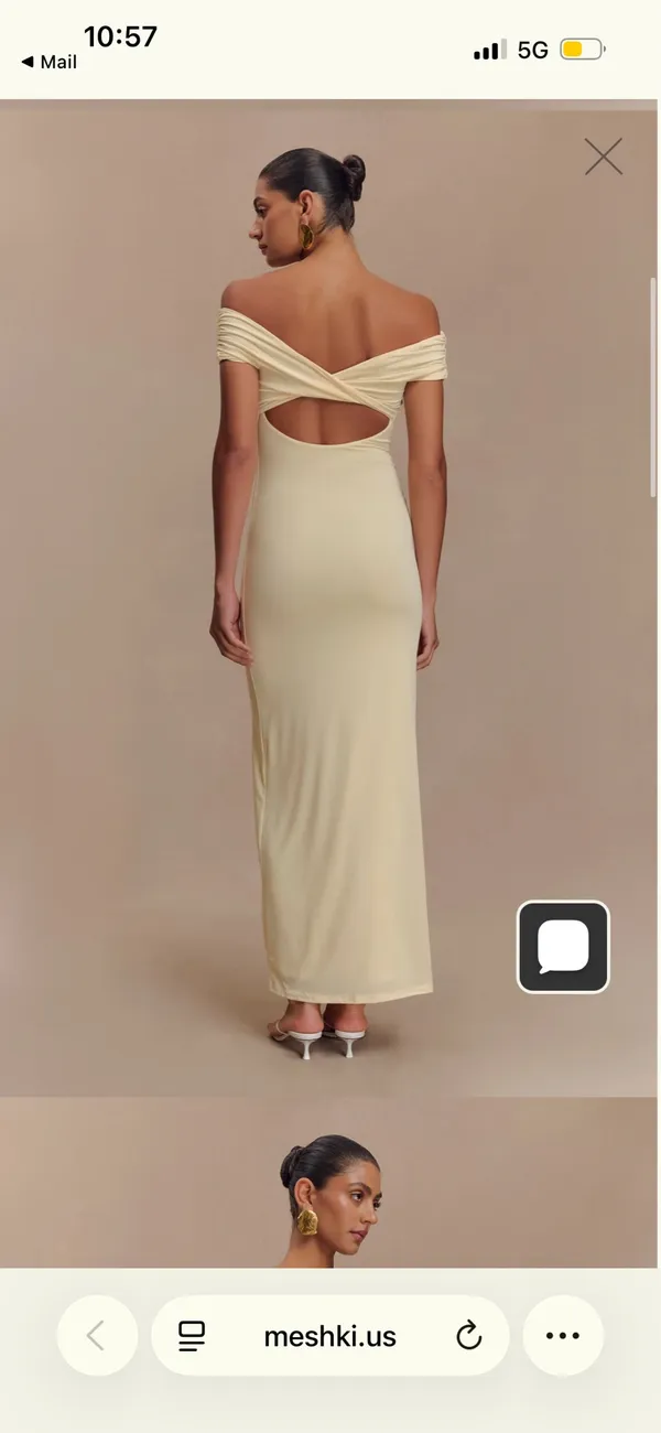Meshki Off-The-Shoulder Dress Maxi - Image 2