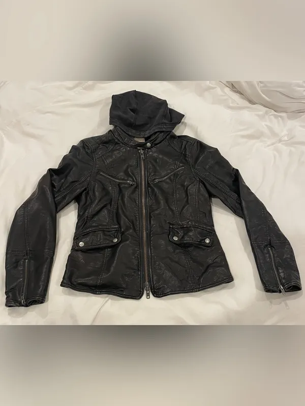 We the Free Monroe Vegan Leather Jacket - Image 3