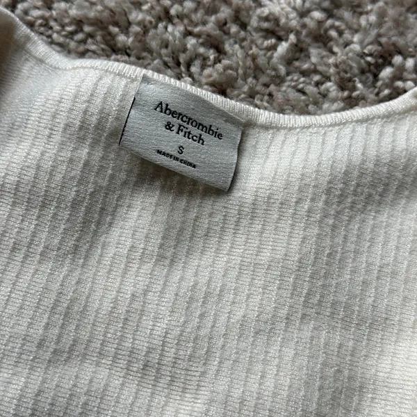 Abercrombie Ottoman Long Sleeve Square Neck Top - Image 4