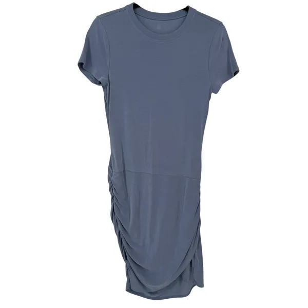Lululemon‎ Womens Drapey Softstreme Wrap-Skirt T-Shirt Dress LW1FCMS Size Large - Image 5
