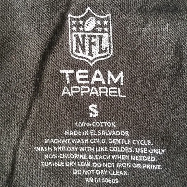 🆕New England Patriots Team Apparel Black Tee Shirt - Image 4