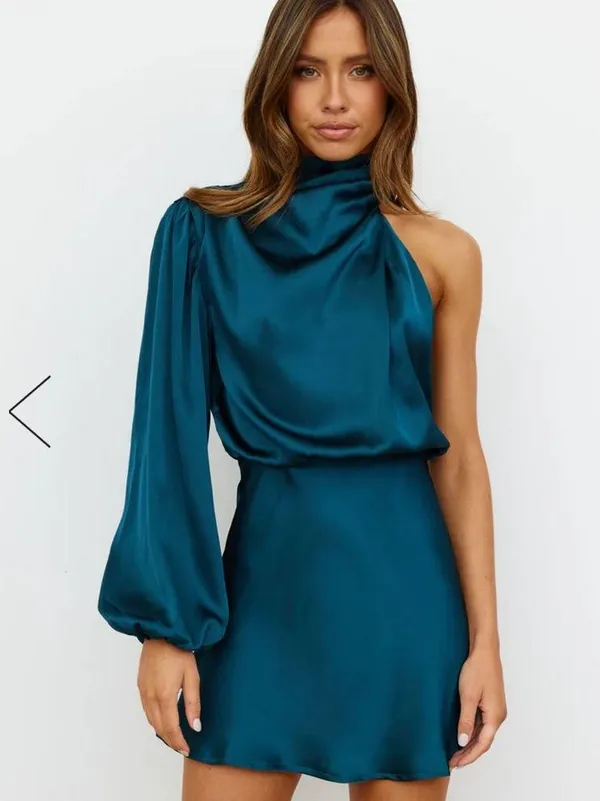 Elegant Satin Dress - New - Image 2