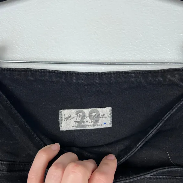 We The Free Venice Flare Stretch Pant‎ Black Surplice Waist Size 29 - Image 8