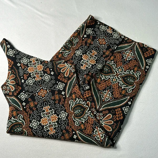 Anthropologie Knit Jacquard Midi Dress XS - Image 3