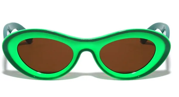 Y2K Neon Galaxy Round Lens Sunglasses - Image 3
