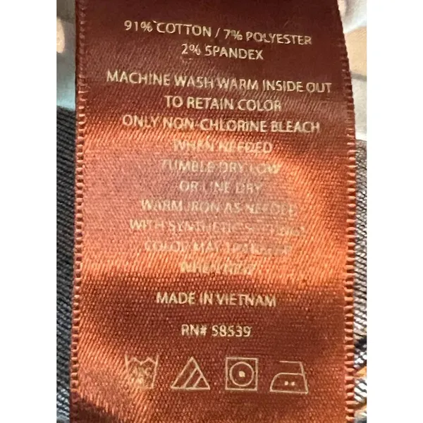 Kut‎ from the Kloth Toothpick Skinny Women's Size 2S 26" Inseam x 14" Waist x 8" - Image 4