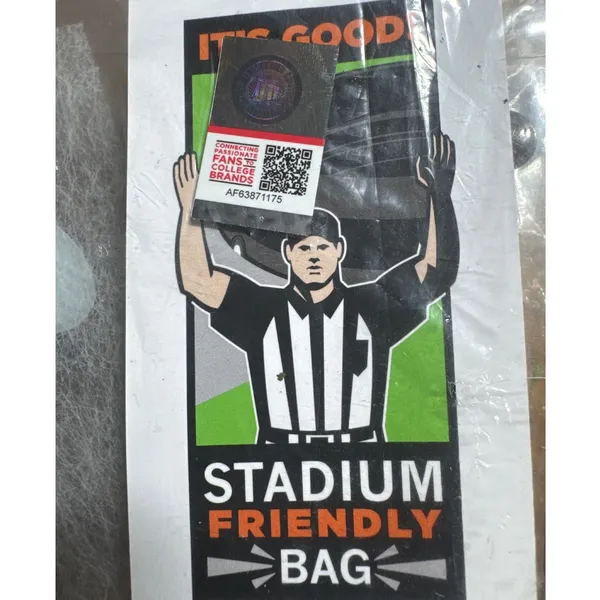 Little‎ Earth Pitt Panthers Clear Stadium Friendly Bag Clutch 9x6 No Strap NEW - Image 2