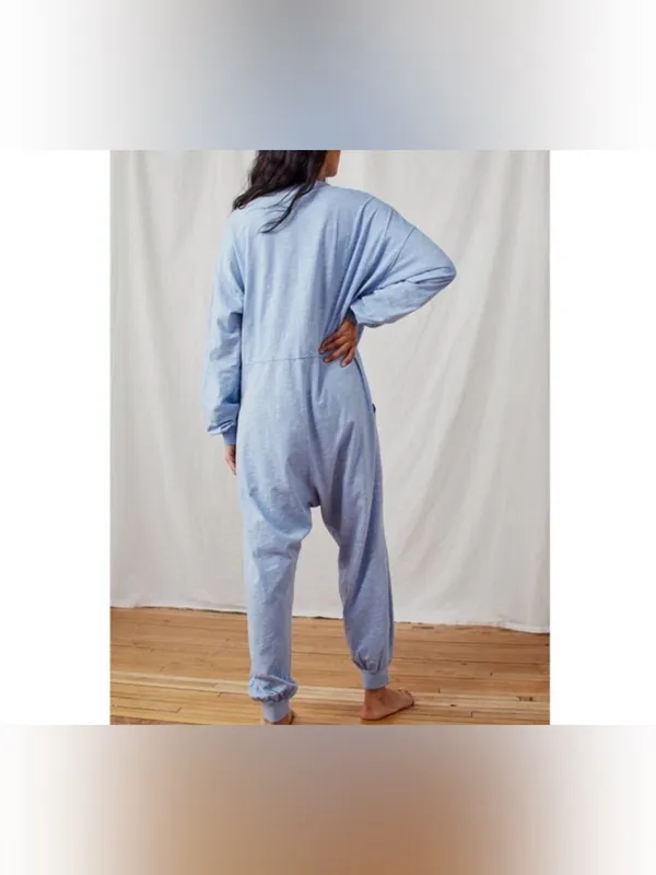 NWOT Free People FP Intimately Just Because Onesie - the rain blue - Small - Image 4