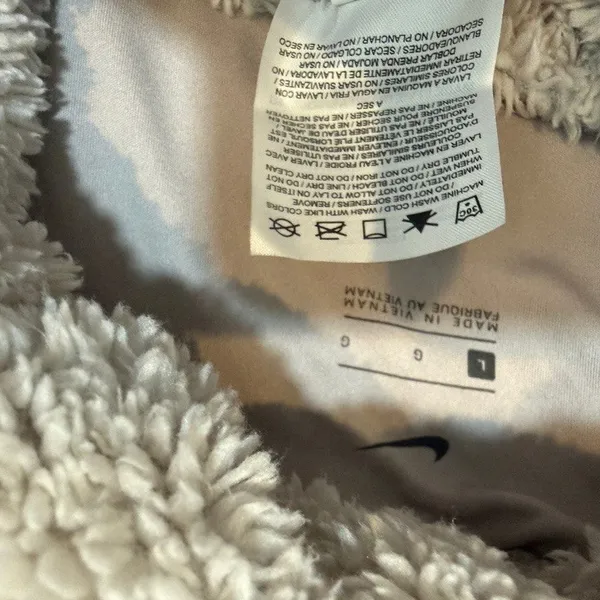 Nike large high neck sherpa sweater pullover SP 3665 - Image 3