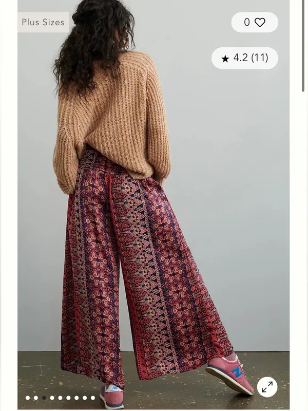 Anthropologie Aria Pleated Lounge Pants - Image 4